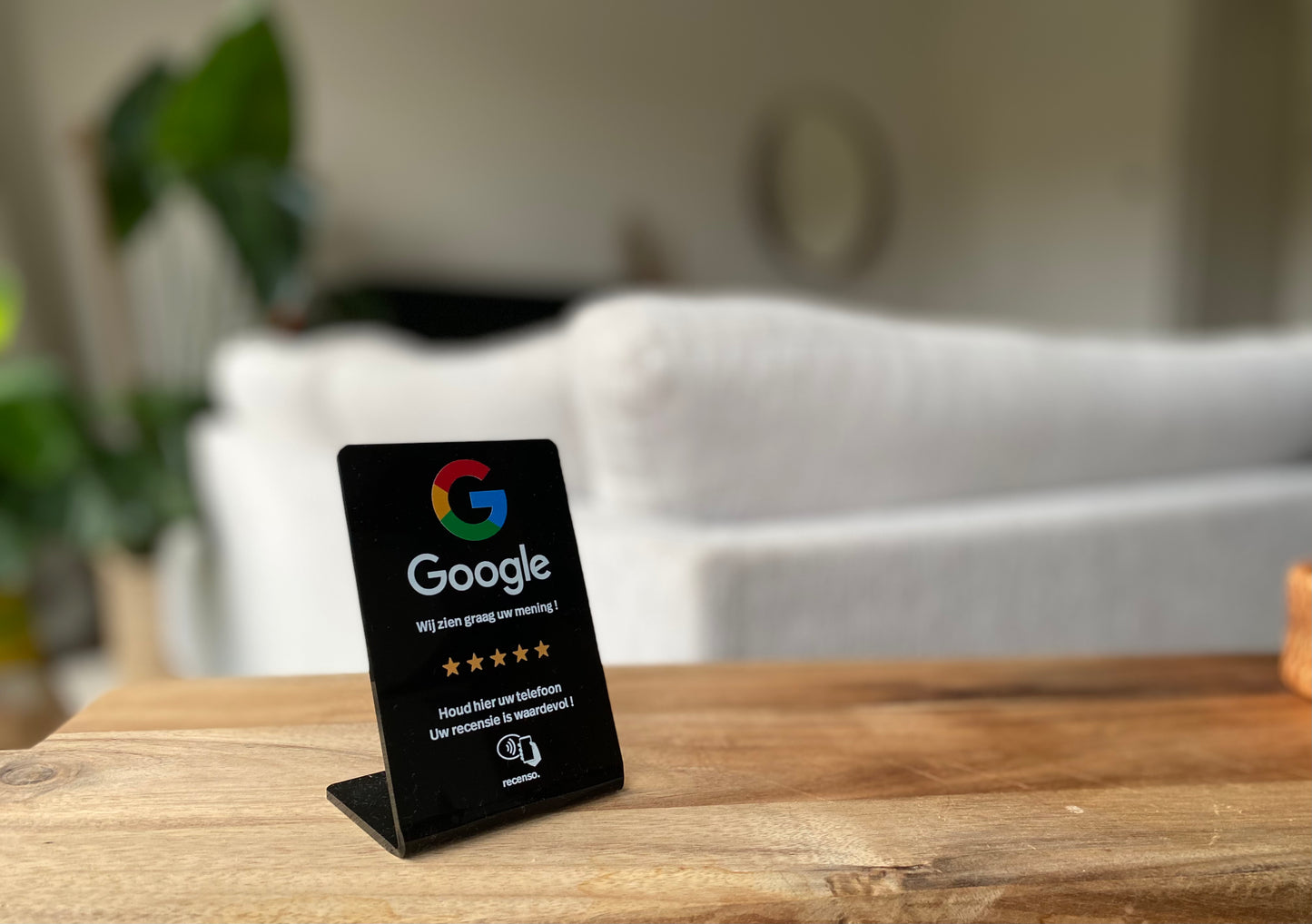 Google recensie standaard