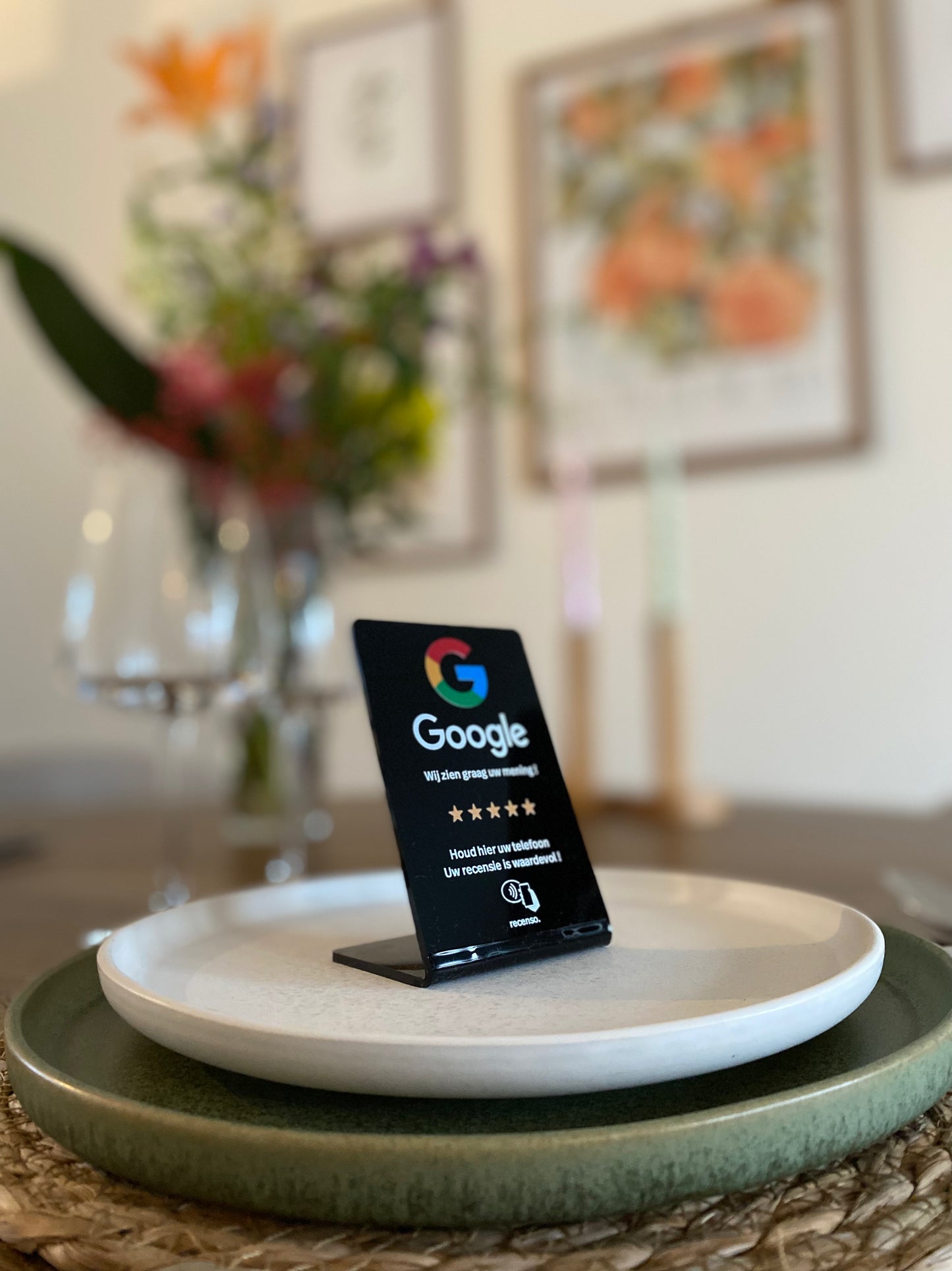 Google recensie standaard