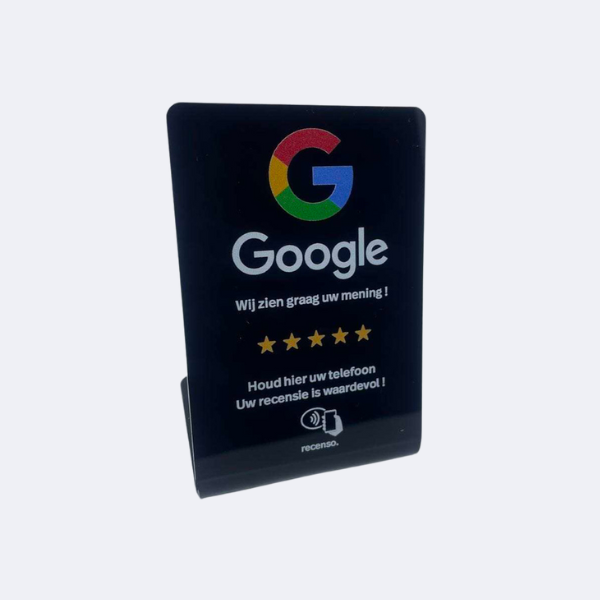Google recensie standaard