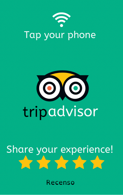 Tripadvisor recensiekaart