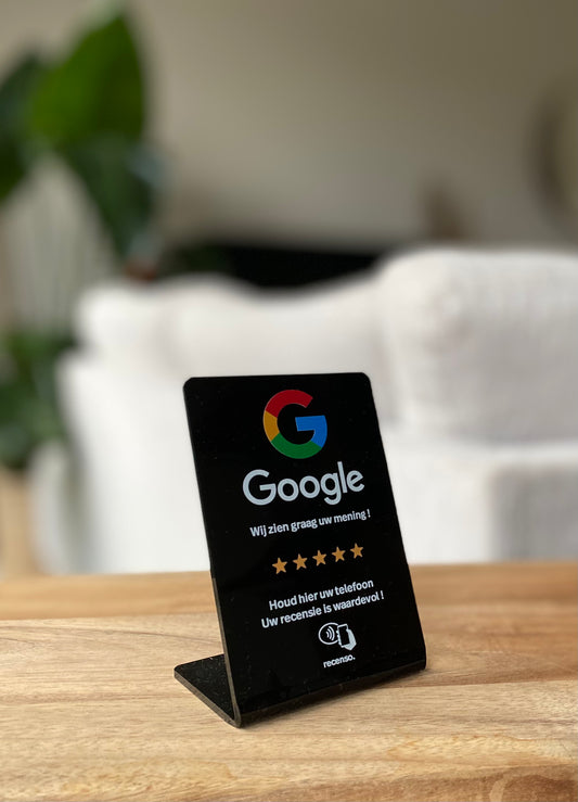 Google recensie standaard