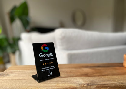 Google recensie standaard