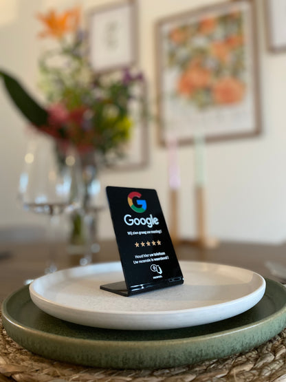 Google recensie standaard