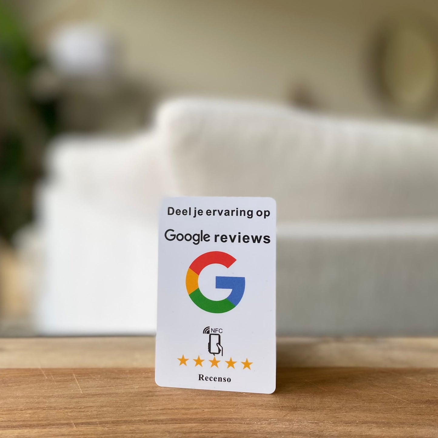 Google recensiekaart