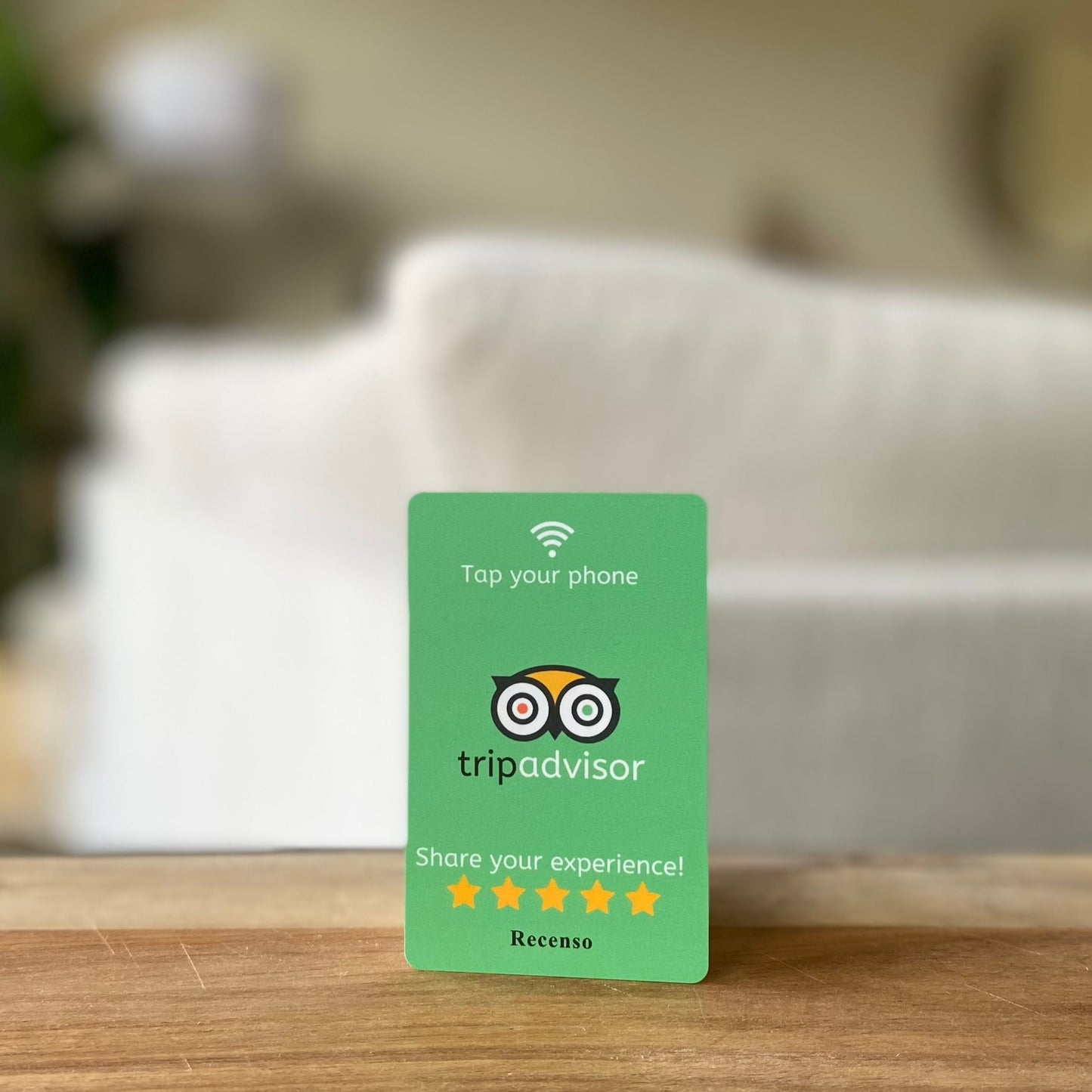 Tripadvisor recensiekaart