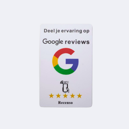 Google recensiekaart