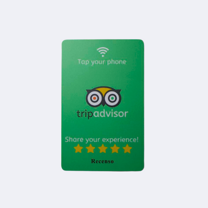 Tripadvisor recensiekaart